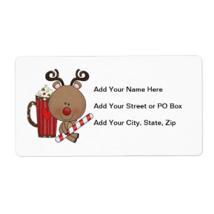 Rudy Reindeer met Cacao Etiket