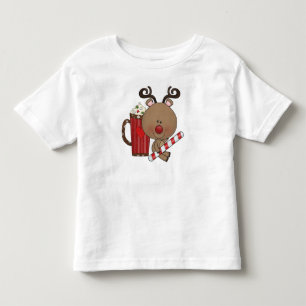 Rudy Reindeer met Cacao Kinder Shirts