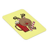 Rudy Reindeer met Cacao Magneet (Rechterzijde)
