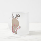 Rudy Reindeer met Cacao Matglas Koffiemok (Voorkant links)