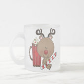 Rudy Reindeer met Cacao Matglas Koffiemok (Links)