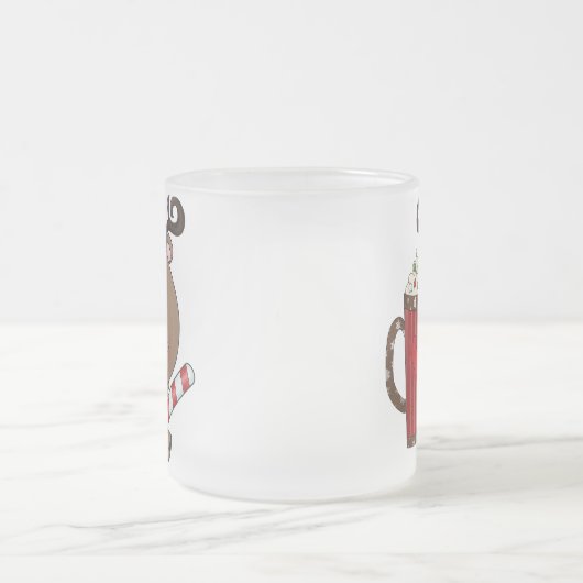 Rudy Reindeer met Cacao Matglas Koffiemok (Center)