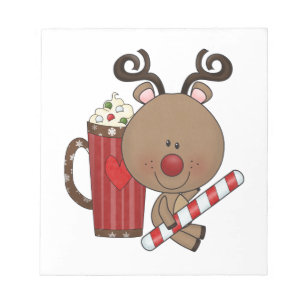 Rudy Reindeer met Cacao Notitieblok
