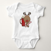 Rudy Reindeer met Cacao Romper (Voorkant)