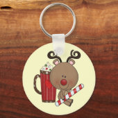 Rudy Reindeer met Cacao Sleutelhanger (Voorkant)