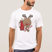 Rudy Reindeer met Cacao T-shirt (Voorkant)