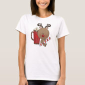Rudy Reindeer met Cacao T-shirt (Voorkant)