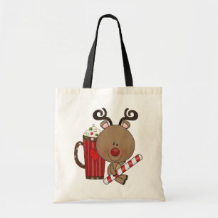 Rudy Reindeer met Cacao Tote Bag