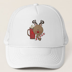 Rudy Reindeer met Cacao Trucker Pet