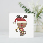 Rudy Reindeer met Klokken (Staand voorkant)