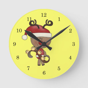 Rudy Reindeer met Klokken