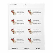 Rudy Reindeer Naughty of Nic Etiket (Full Sheet)
