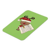 Rudy Reindeer Naughty of Nic Magneet (Linkerzijde)