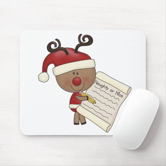 Rudy Reindeer Naughty of Nic Muismat (Met muis)