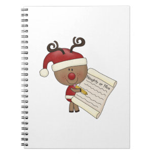 Rudy Reindeer Naughty of Nic Notitieboek