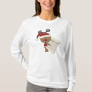 Rudy Reindeer Naughty of Nic T-shirt