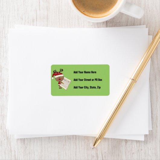 Rudy Reindeer Ondeugend of Nic Etiket (Insitu)