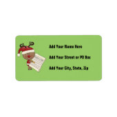 Rudy Reindeer Ondeugend of Nic Etiket (Voorkant)