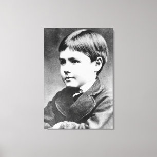 Rudyard Kipling, c.1870 Canvas Afdruk