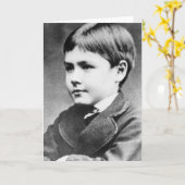 Rudyard Kipling, c.1870 Kaart (Gele Bloem)