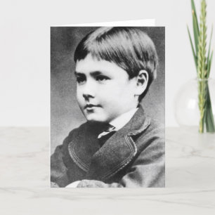 Rudyard Kipling, c.1870 Kaart