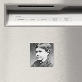 Rudyard Kipling, c.1870 Magneet (Insitu (Vaatwasser))