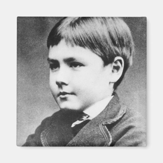 Rudyard Kipling, c.1870 Magneet (Voorkant)