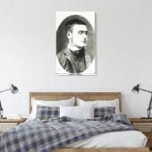 Rudyard Kipling Canvas Afdruk (Insitu (Slaapkamer))