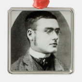Rudyard Kipling Metalen Ornament (Voorkant)