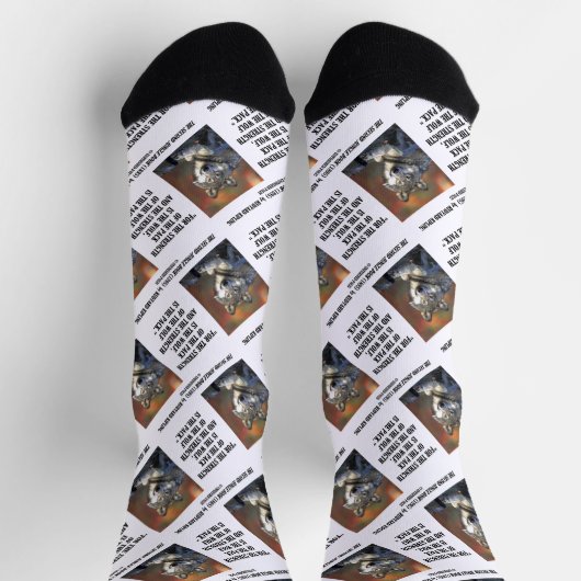 Rudyard Kipling Sterkte of the Pack Wolf Quote Sokken (Top)