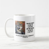 Rudyard Kipling Sterkte van de Pack Wolf Quote Koffiemok (Links)