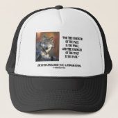 Rudyard Kipling Sterkte van de Pack Wolf Quote Trucker Pet (Voorkant)