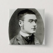 Rudyard Kipling Vierkante Button 5,1 Cm (Voorkant)