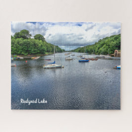 Rudyard Lake Staffordshire UK Scenic View Legpuzzel