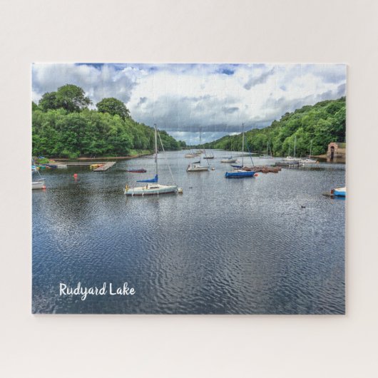 Rudyard Lake Staffordshire UK Scenic View Legpuzzel (Horizontaal)