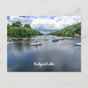 Rudyard Lake Staffordshire UK Schilderachtig Uitzi Briefkaart