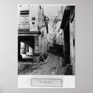 Rue Chanoinesse, rue des Chantres, Parijs Poster