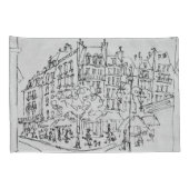 Rue de Conde | Jardin du Luxembourg, Parijs Kussensloop (Achterkant-Rechts)