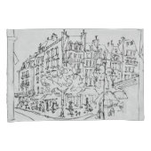 Rue de Conde | Jardin du Luxembourg, Parijs Kussensloop (Voorkant-Rechts)