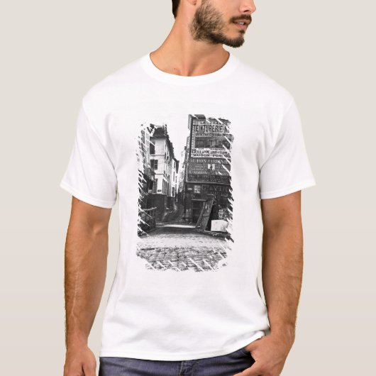 Rue de la Colombe, Parijs, 1858-78 T-shirt (Voorkant)