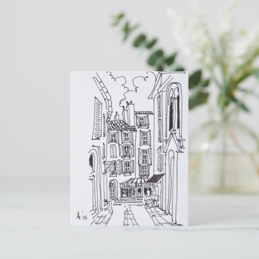 Rue de la Masse | Aix en Provence, Frankrijk Briefkaart (Staand voorkant)