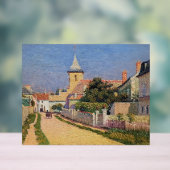 Rue de Moustier a Thorigny, kunst, Acryl Bord (Neutraal)