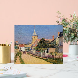 Rue de Moustier a Thorigny, kunst, Acryl Bord