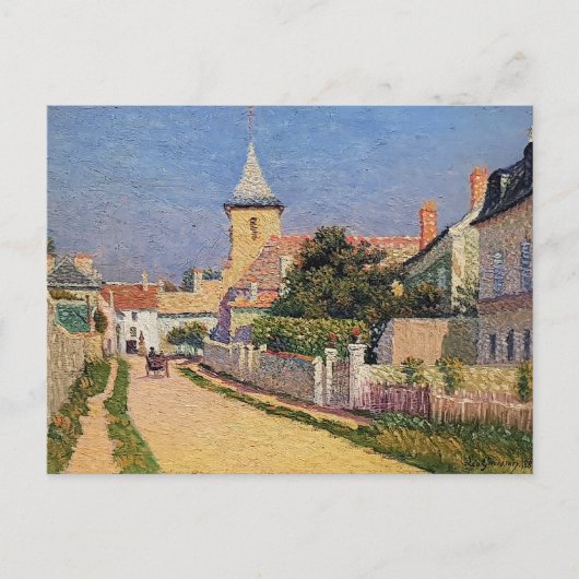 Rue de Moustier a Thorigny, kunst, Briefkaart (Voorkant)
