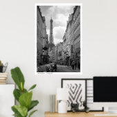 Rue de Paris - G Shepard Poster (Thuiskantoor)