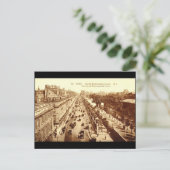 Rue de Rivoli, Parijs 1910 Briefkaart (Staand voorkant)