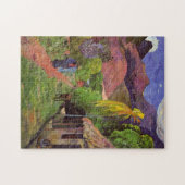 "Rue de Tahiti" - Paul Gauguin Legpuzzel (Horizontaal)
