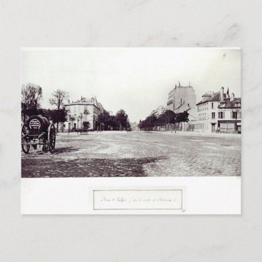 Rue d'Enfer van de weg naar Orleans Briefkaart (Voorkant)