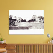 Rue d'Enfer van de weg naar Orleans Canvas Afdruk (Insitu (Woonkamer))