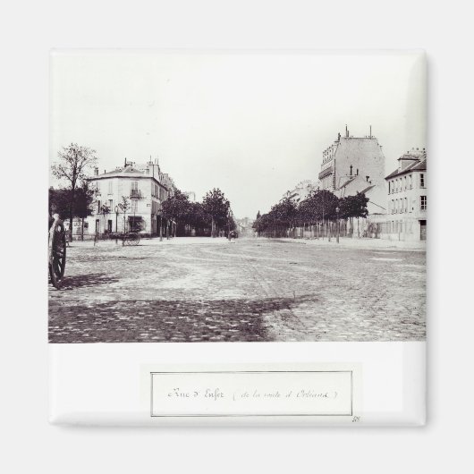 Rue d'Enfer van de weg naar Orleans Magneet (Voorkant)